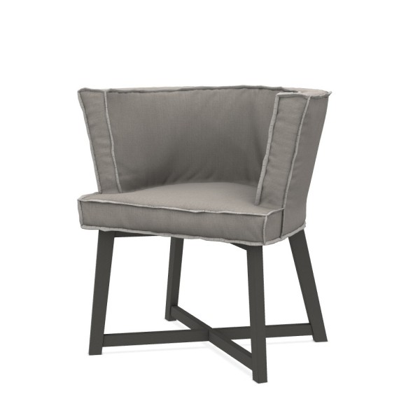 Gervasoni Designer Stuhl "Gray 26" "Gray 27" Eiche grau lackiert