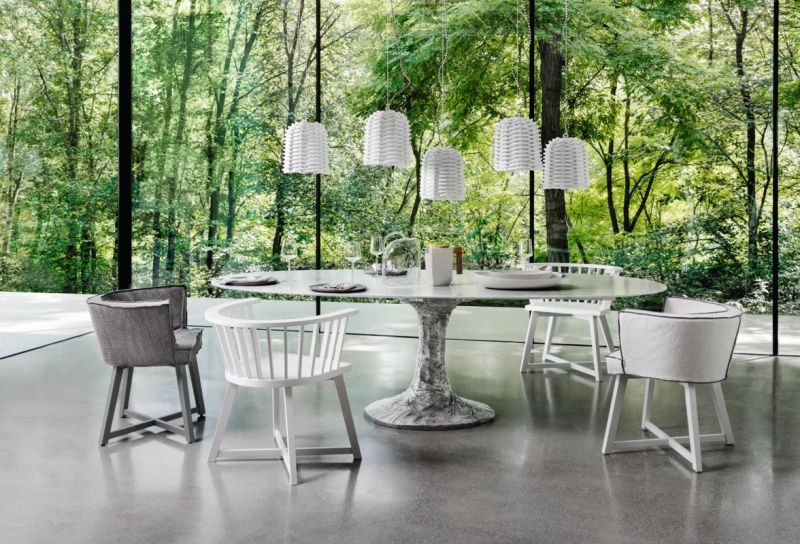 Designer Stühle weiß Holz Metall | milanari.com
