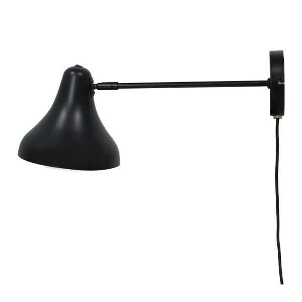 Wandlampe "Tait" in schwarz