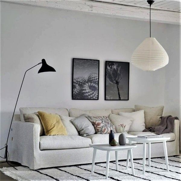 Designer Dreisitzer Sofa grau | milanari.com
