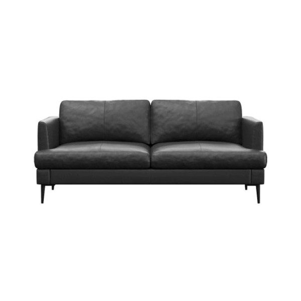 Kleines Designer Sofa "Copernico" in schwarz