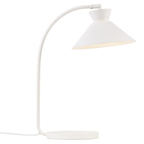 Schreibtisch Lampe "Dali" in Weiß