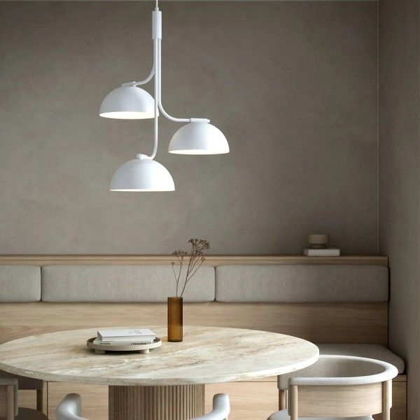 Skandinavische Designer Lampe weiß | milanari.com