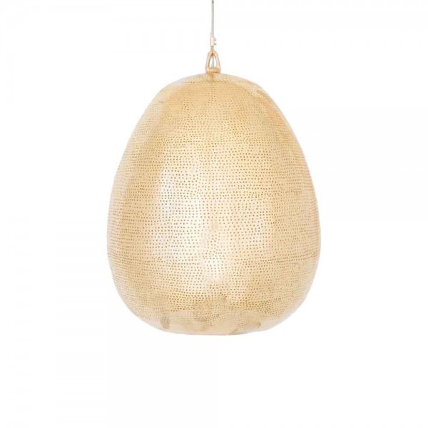 Orientalische Lampe "Febin" aus goldenem Messing