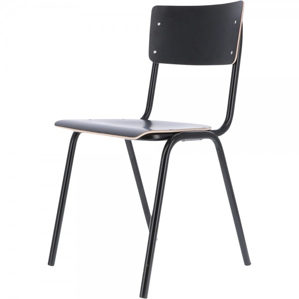 Schwarzer Schul-Stuhl "Zero" von jankurtz