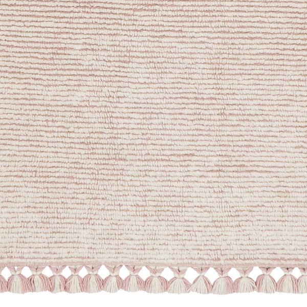 waschbarer Teppich "Koa" von Lorena Canals rosa