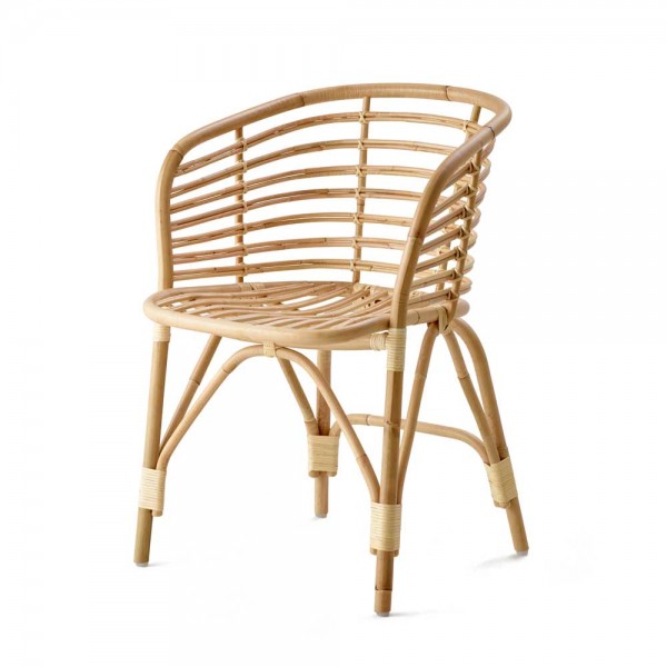 Stuhl „Blend“ von Cane-line – aus Rattan natur