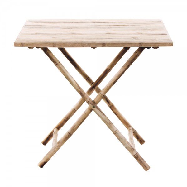 Klapptisch Beistelltisch Tisch ist aus Bambus 
