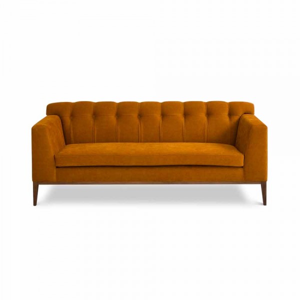 marie's corner Sofa "Baker" - in Ocker-Orange