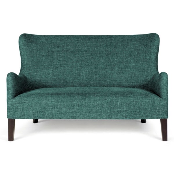 Kleines Zweisitzer Sofa "Alton" von Marie's Corner in Blaugrün
