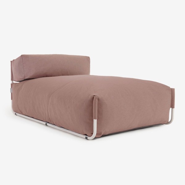wetterfestes Daybed in terracotta
