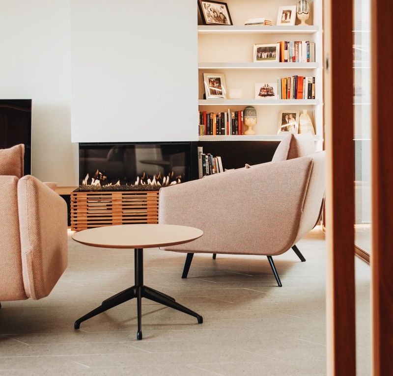 Moderne Designer Loungemöbel Loungesessel beige | milanari.com