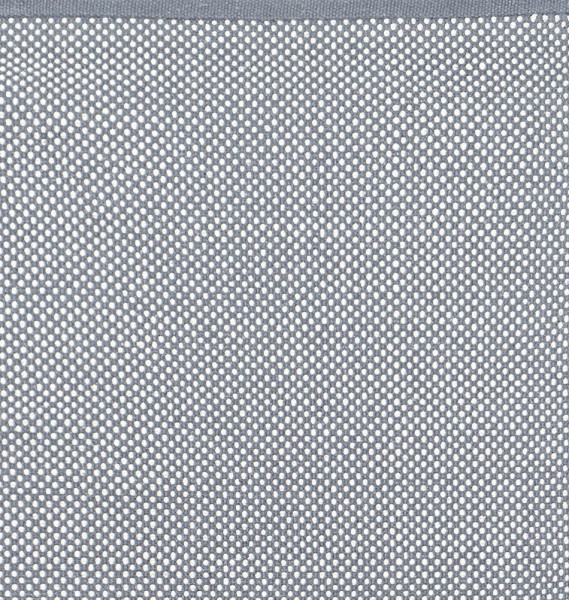 Teppich aus Baumwolle - in Grau und Weiß