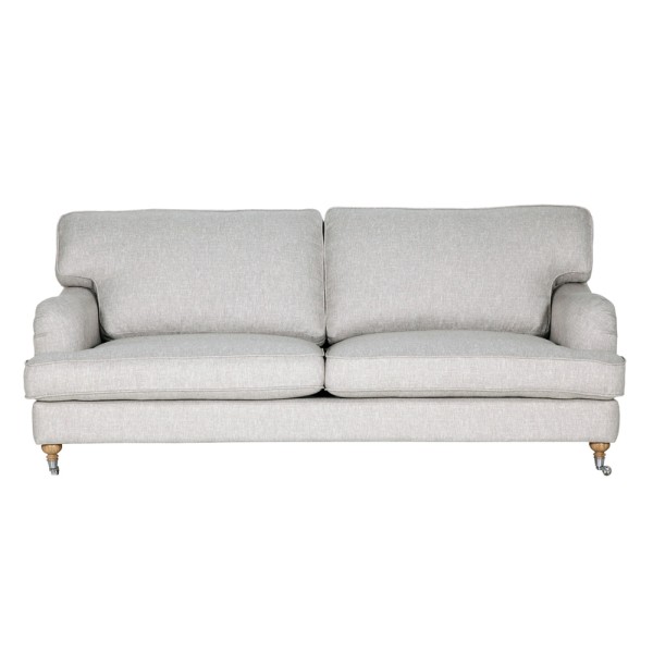 Designer Sofa Zweisitzer grau