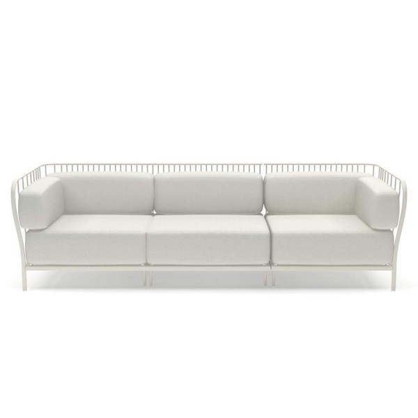 weißes Sofa "Cannolé" von EMU
