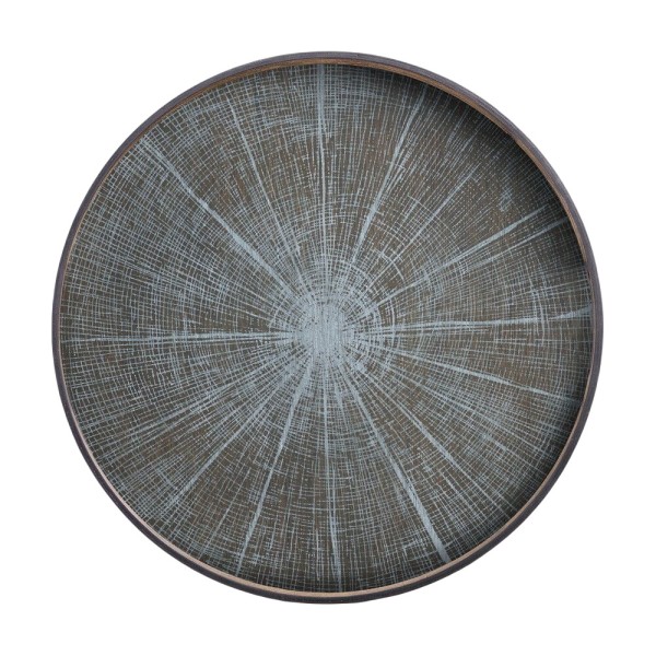 Extra large Holztablett "Round" in White Slice von Ethnicraft