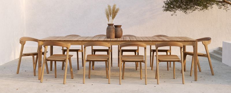 Designer Holzstühle für den Garten | milanari.com