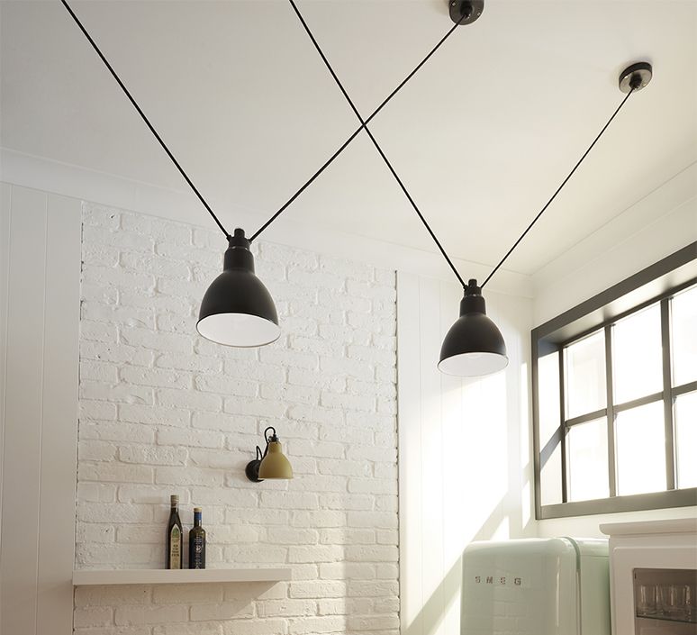 Designer Deckenlampe Küche schwarz | milanari.com