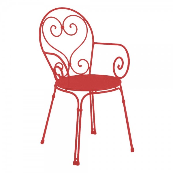 Armlehnstuhl "Pigalle" von EMU in Rot